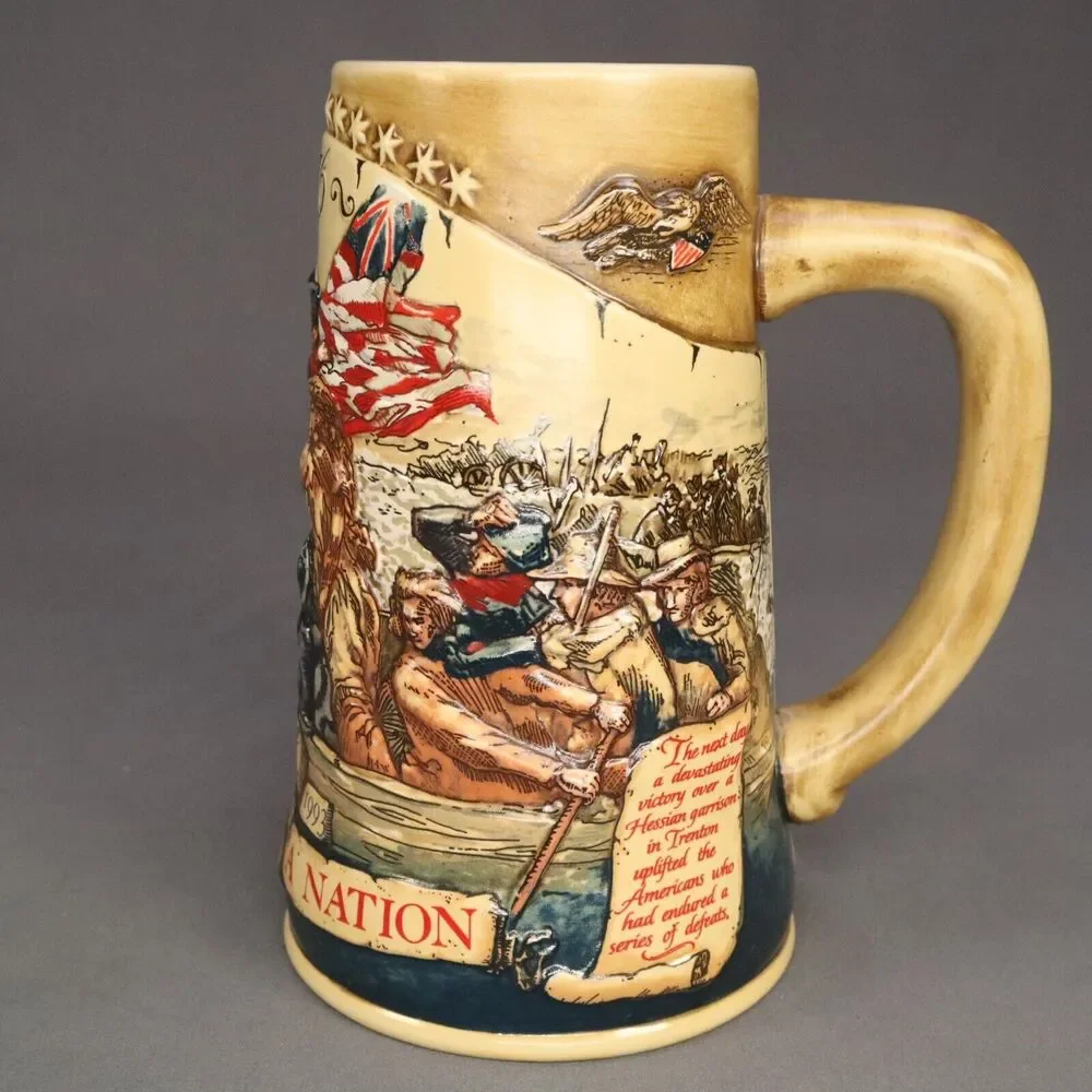 Miller Commemorative Beer Stein 1855-1993 Birth of a Nation 7